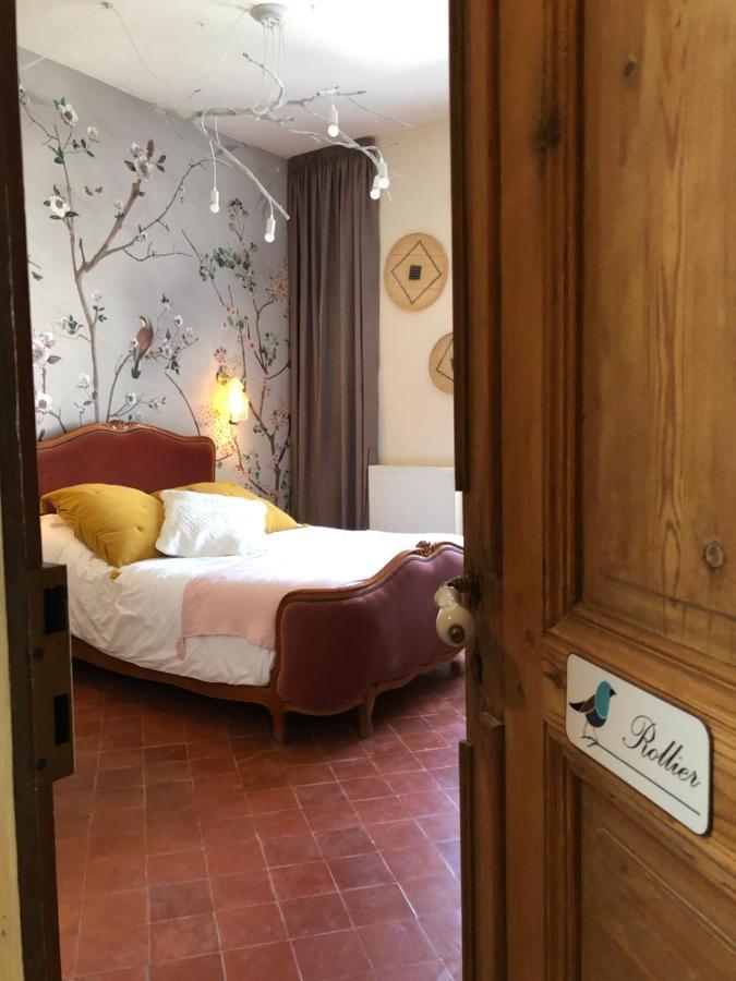 L'Oiseau Bleu Rollier Bed & Breakfast Roubia Dış mekan fotoğraf