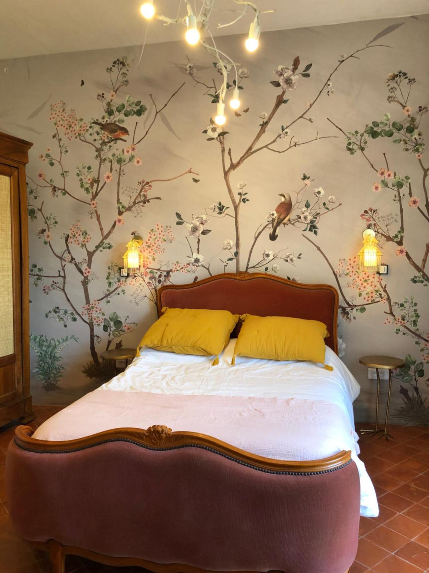 L'Oiseau Bleu Rollier Bed & Breakfast Roubia Dış mekan fotoğraf