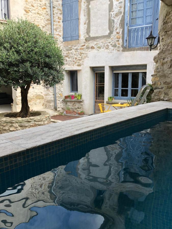 L'Oiseau Bleu Rollier Bed & Breakfast Roubia Dış mekan fotoğraf